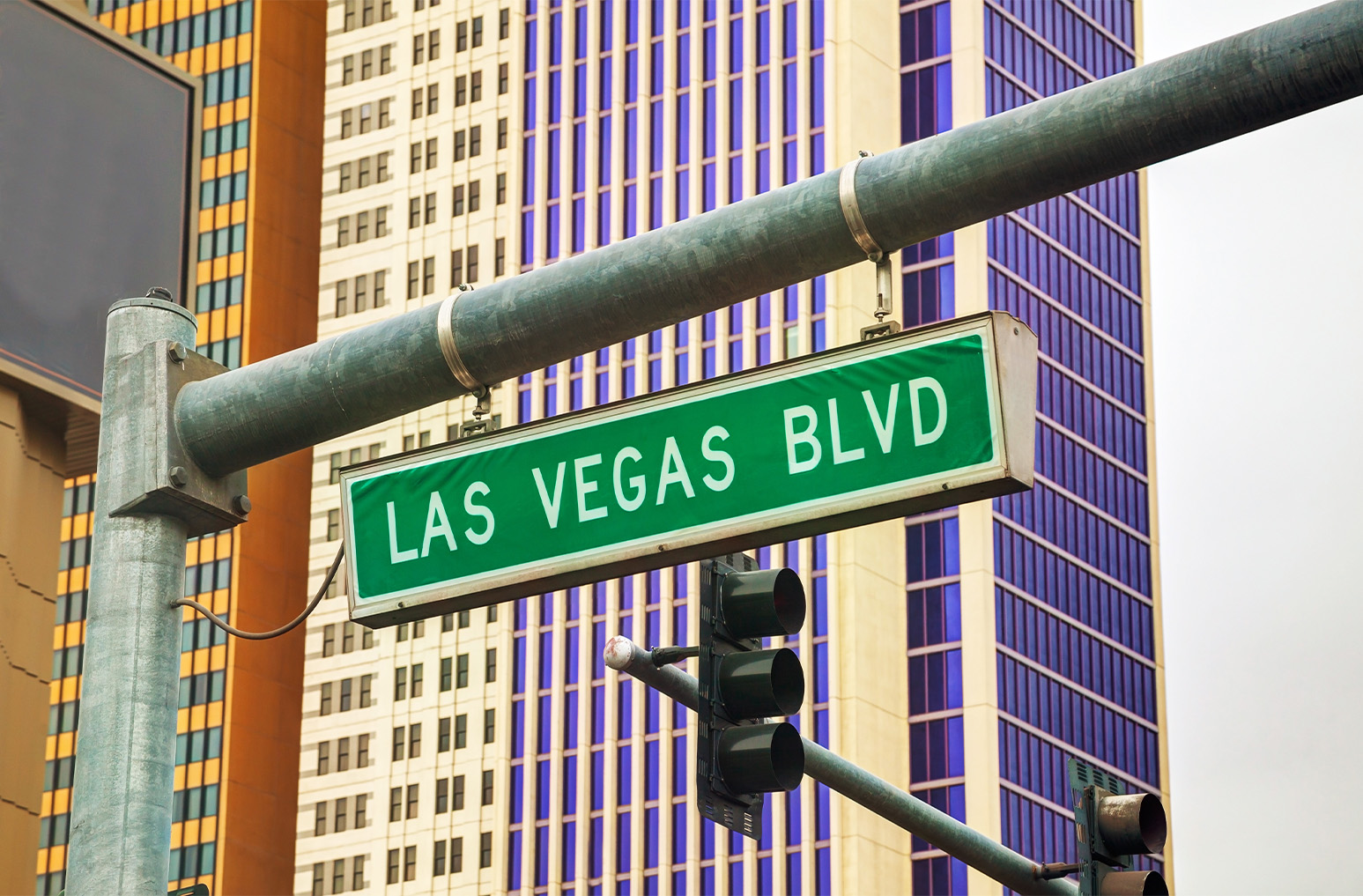 Las Vegas Blvd street sign